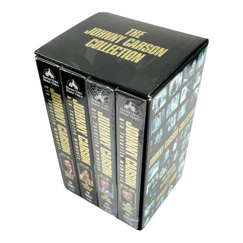 Johnny Carson: His Favorite Moments From the Tonight Show Gift Set (VHS, 1994, 4